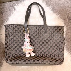 【‼️SOLD❗️】Authentic Gucci Monogram Tote/ Shoulder handbag